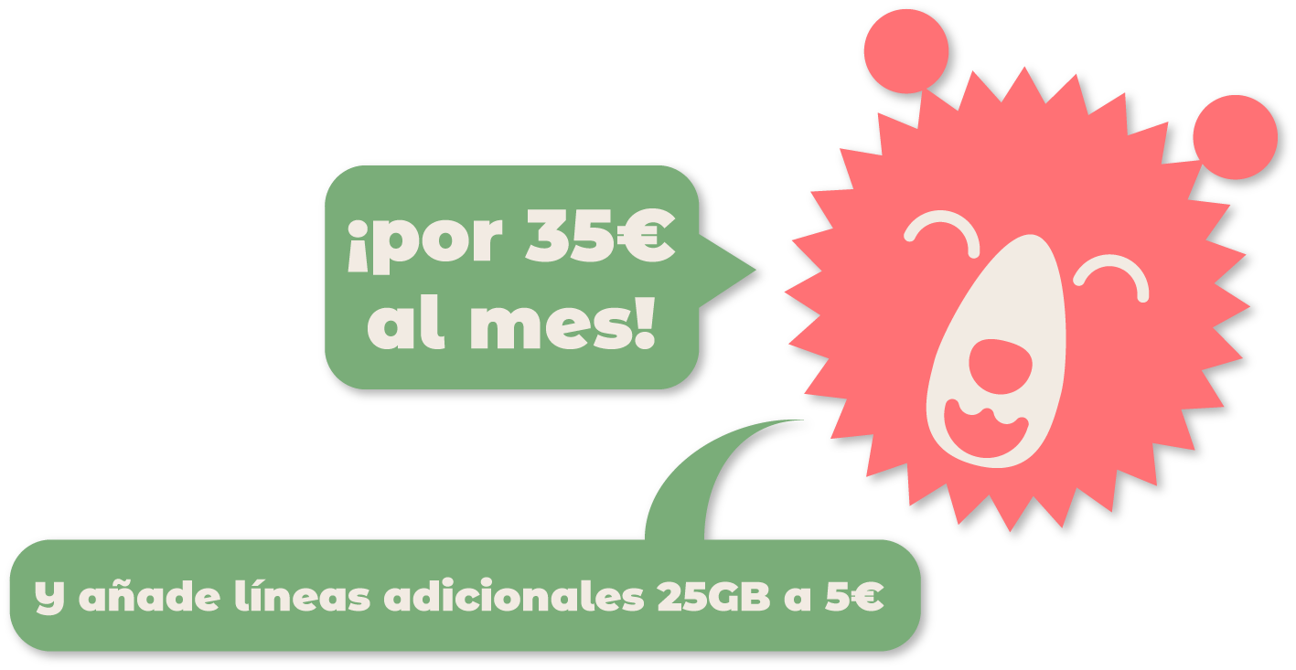 Oferta Asturtel - 35€ al mes con líneas adicionales